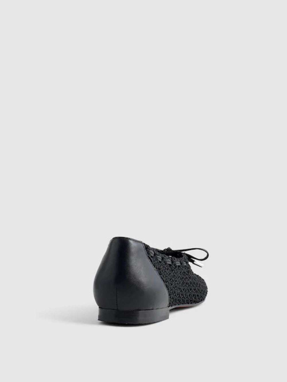 Madewell The Mylie Ballet Flat in True Black Size 9 NWOB - Picture 3 of 10